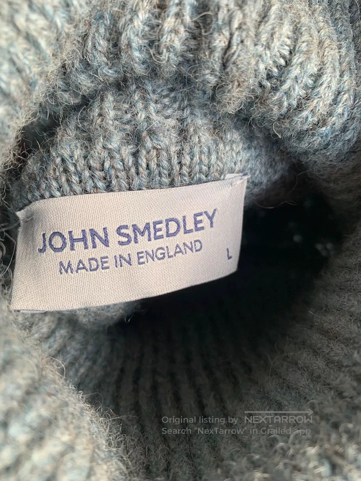 John Smedley john smedley wayland thick knit sweater. Size US L / EU 52-54 / 3 - 3 Thumbnail