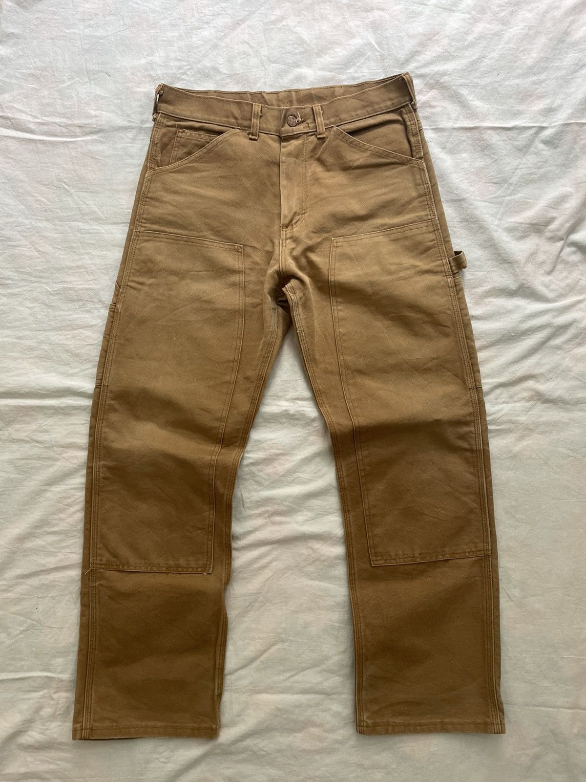 Carhartt Vintage Round House kanvas doubleknees Size US 32 / EU 48 - 1 Thumbnail
