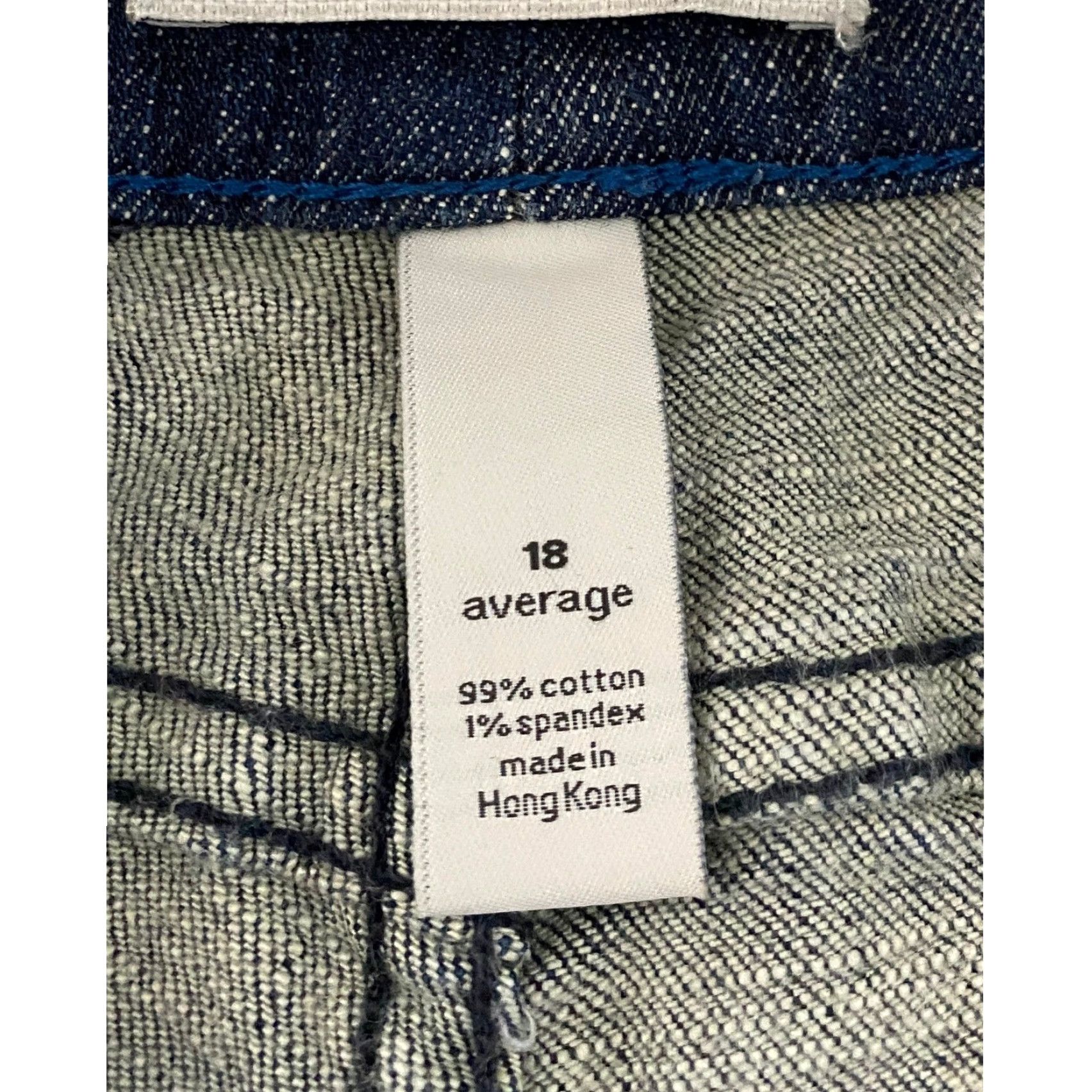 Denime Venezia Women's Jeans Denim Bootcut Embroidered Size 18 Dark Wash Average Inseam 31 in Five Pocket Design Comfort Stretch Size 40" / US 18 - 7 Thumbnail