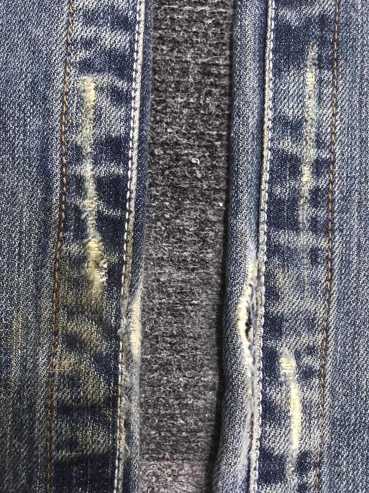 Devilock × Japanese Brand 💥90s Style💥DEVILOCK DISTRESSED DENIM F322 Size US 31 - 7 Thumbnail