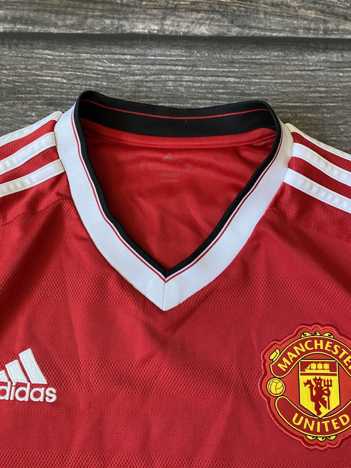 Adidas Adidas Manchester United Player Home Jersey Shirt Size US L / EU 52-54 / 3 - 3 Thumbnail