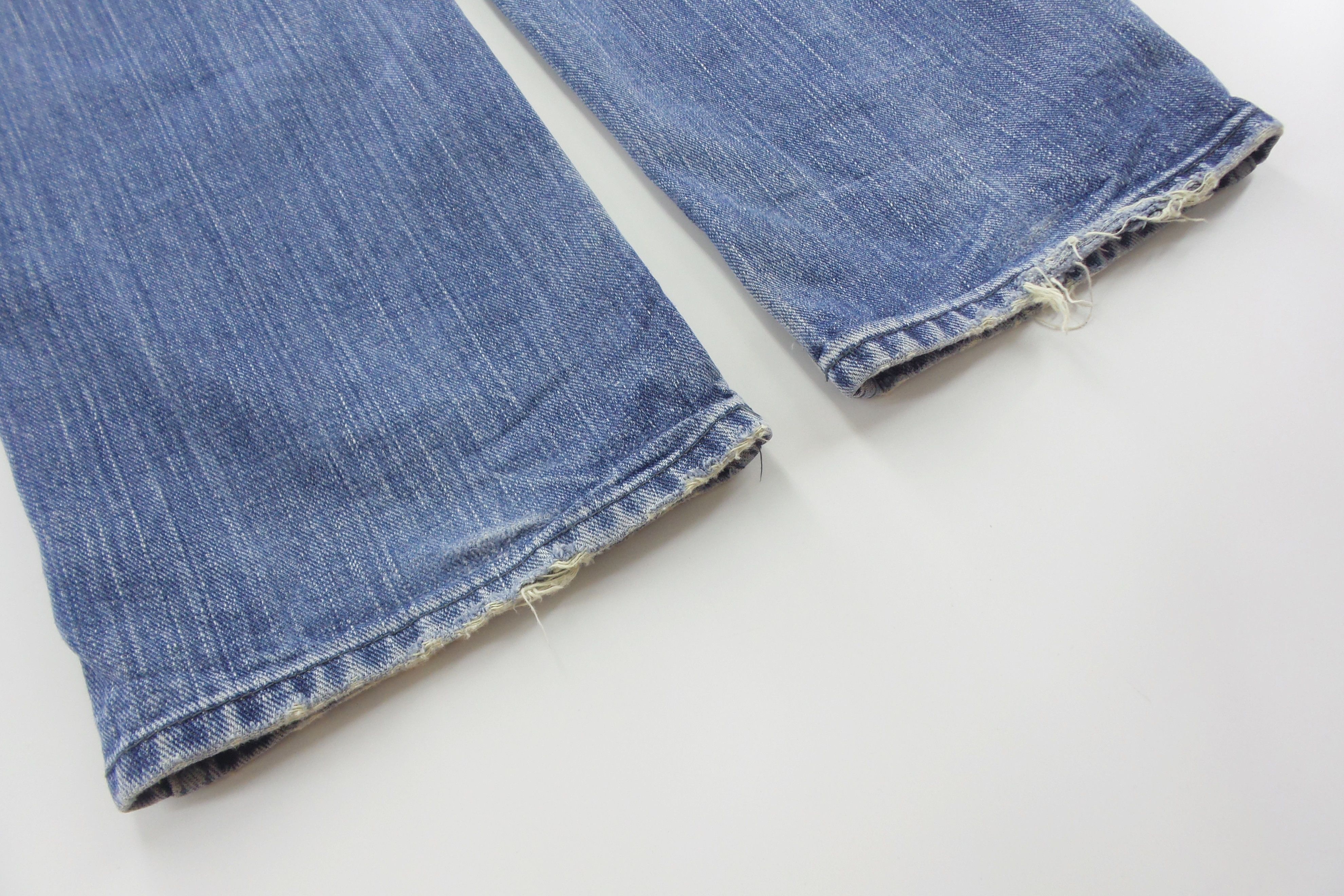 TMT Japanese Brand T.M.T Distressed Ripped Jeans W17xL44.5 Size US 34 / EU 50 - 13 Thumbnail