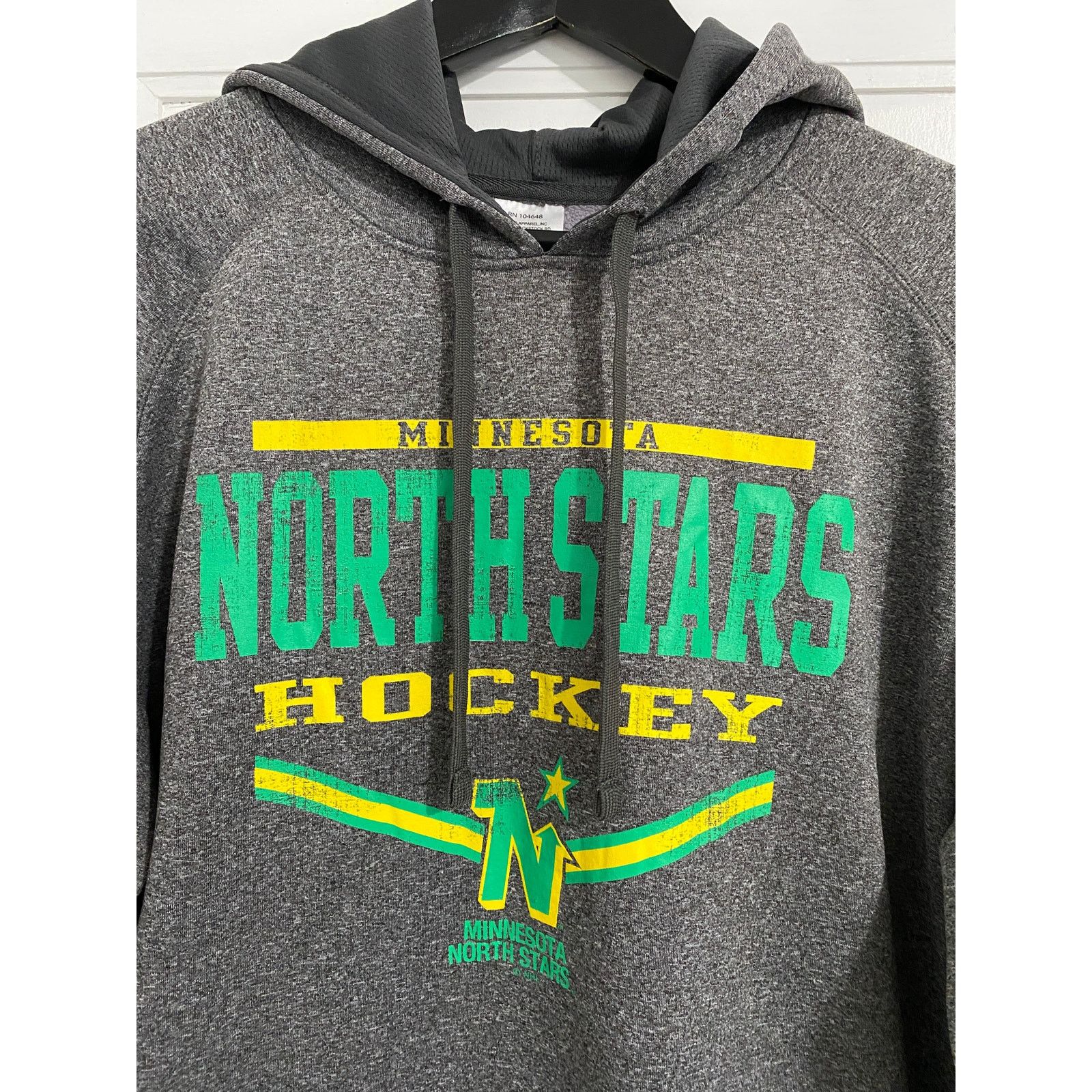 NHL Minnesota North Stars Hockey Hoodie Men's Size Medium Size US M / EU 48-50 / 2 - 2 Thumbnail