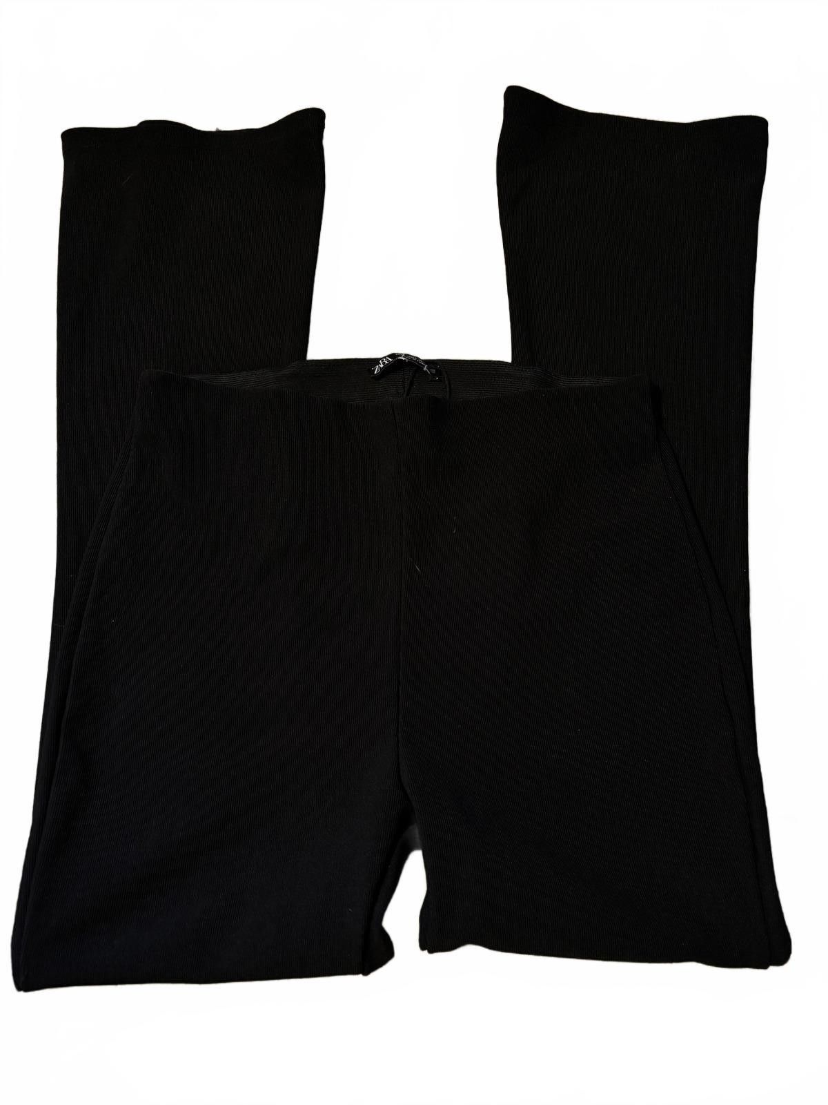 Zara NWOT Zara Cropped High Waist Bootcut Pants Size 36" / US 14 / IT 50 - 4 Thumbnail