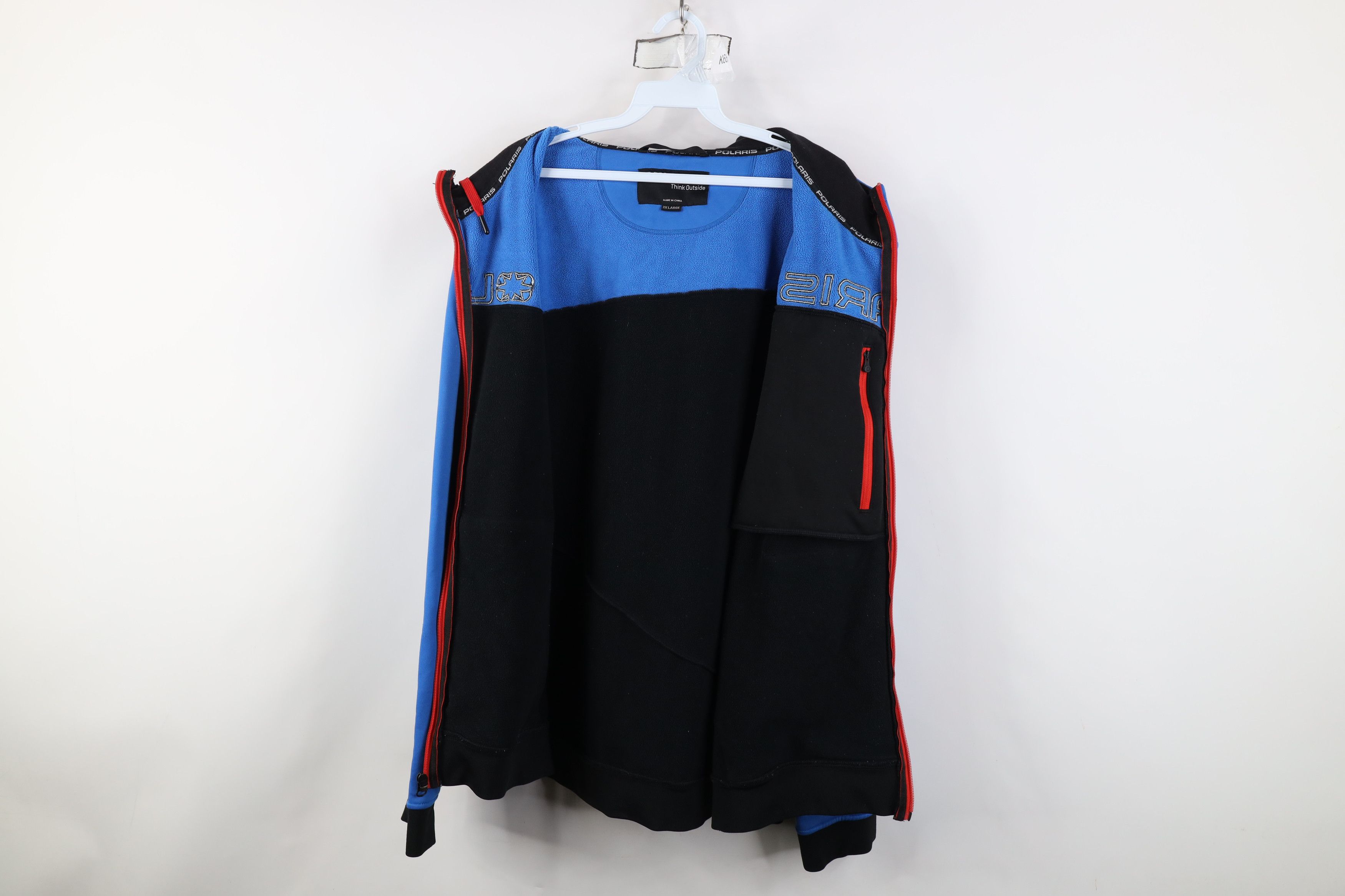 Vintage Vintage Polaris Snowmobile Racing Full Zip Hoodie Sweatshirt Size US XXL / EU 58 / 5 - 9 Thumbnail