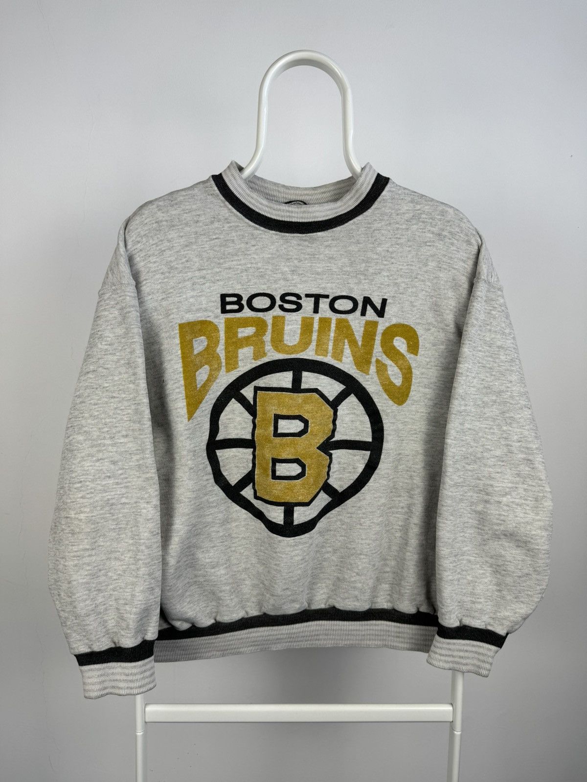 Vintage Vintage Boston Bruins Big Logo Sweatshirt Size US S / EU 44-46 / 1 - 1 Thumbnail