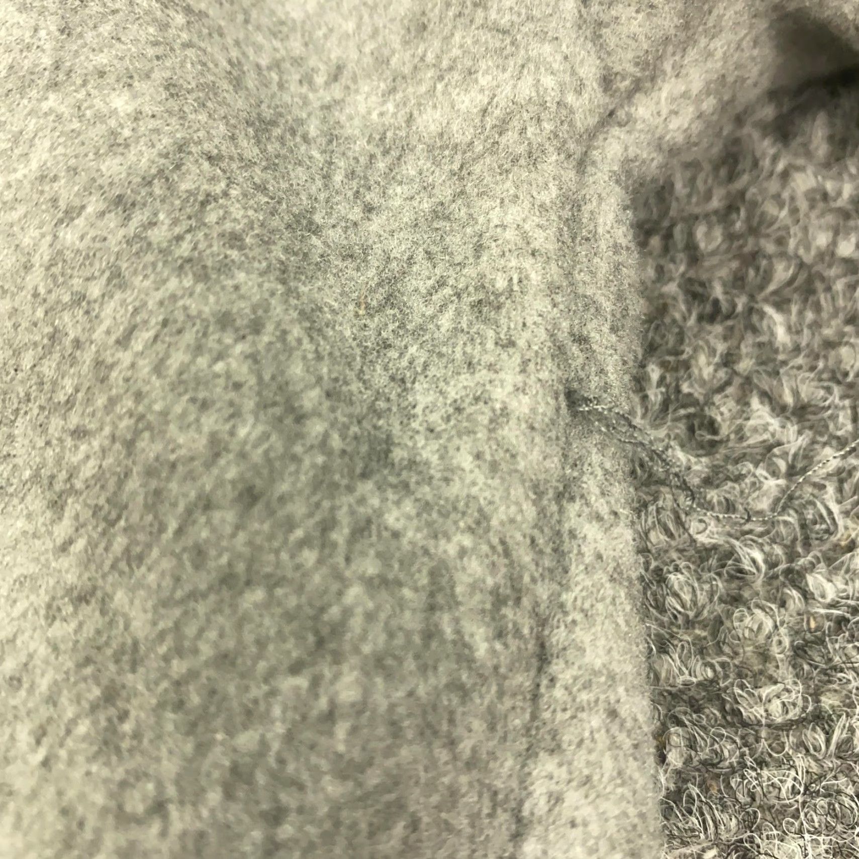 JCPenney HARIBO Jacket Womens Medium Gray Fleece Button Up Shirt Shacket Gummy Bear JCPenney Size M / US 6-8 / IT 42-44 - 7 Thumbnail
