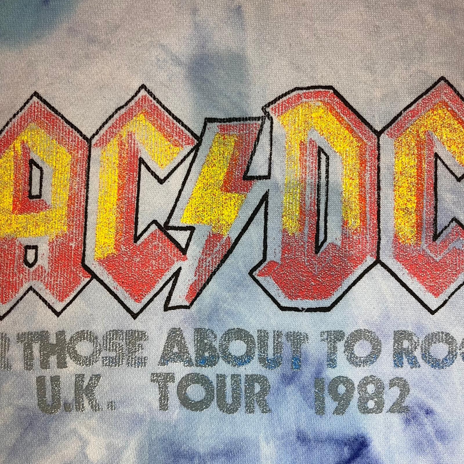 AC/DC 🧨 AC/DC "For Those About To Rock" Tie-Dye Hoodie – Size 3X Size US XXL / EU 58 / 5 - 4 Thumbnail