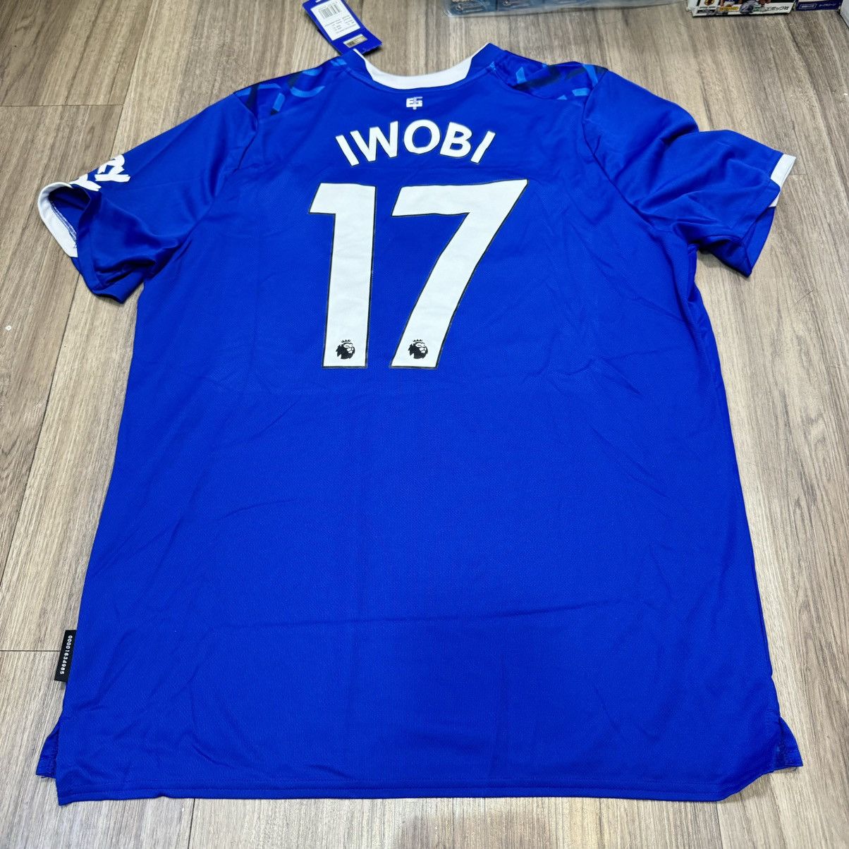 Hummel Everton 19/20 home shirt #17 Iwobi (bnwt) Size US XL / EU 56 / 4 - 2 Thumbnail