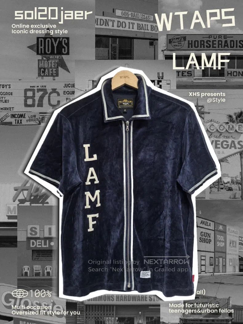 Wtaps Wtaps Glossy zipper short sleeves Size US M / EU 48-50 / 2 - 1 Thumbnail