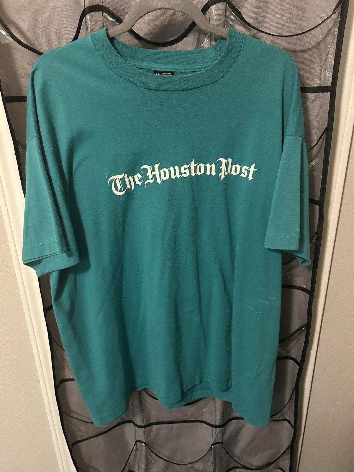 Vintage Vintage Houston Post Tee Size US XL / EU 56 / 4 - 1 Thumbnail