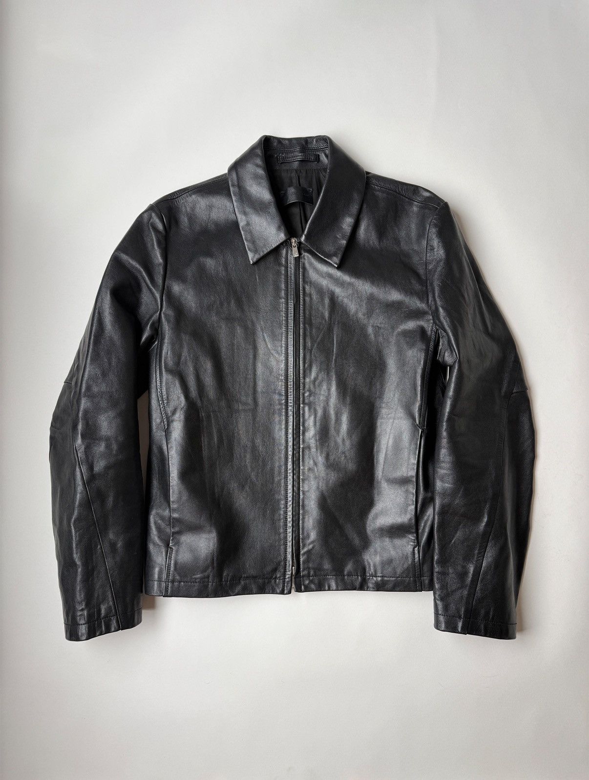 Archive Leather Jacket | Grailed