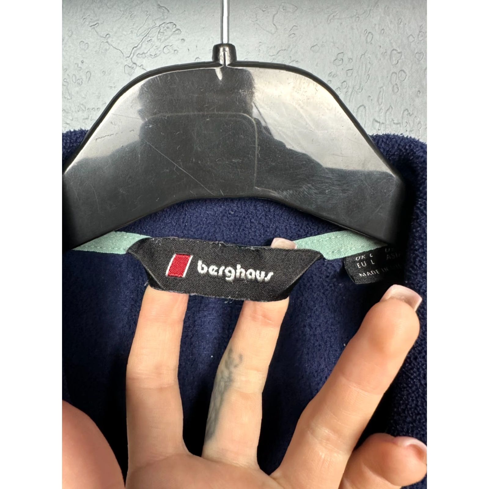 Berghaus Berghaus Mens 1/4 Zip Fleece Jacket L Blue Jacket Mens XS? Size US L / EU 52-54 / 3 - 3 Thumbnail