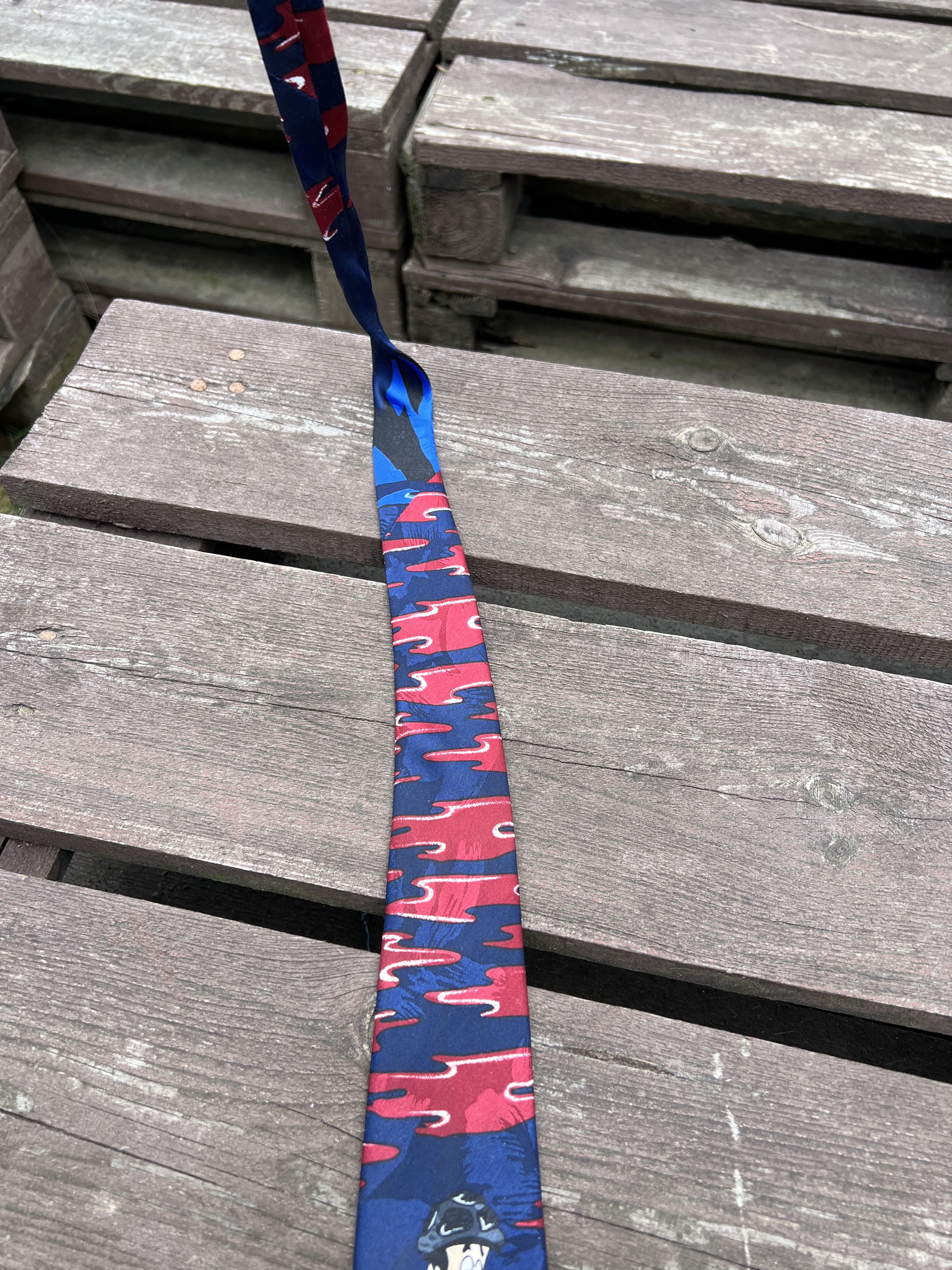 Cartoon Network Vintage 90s Flintstones Cartoon Movie tie Size ONE SIZE - 6 Thumbnail
