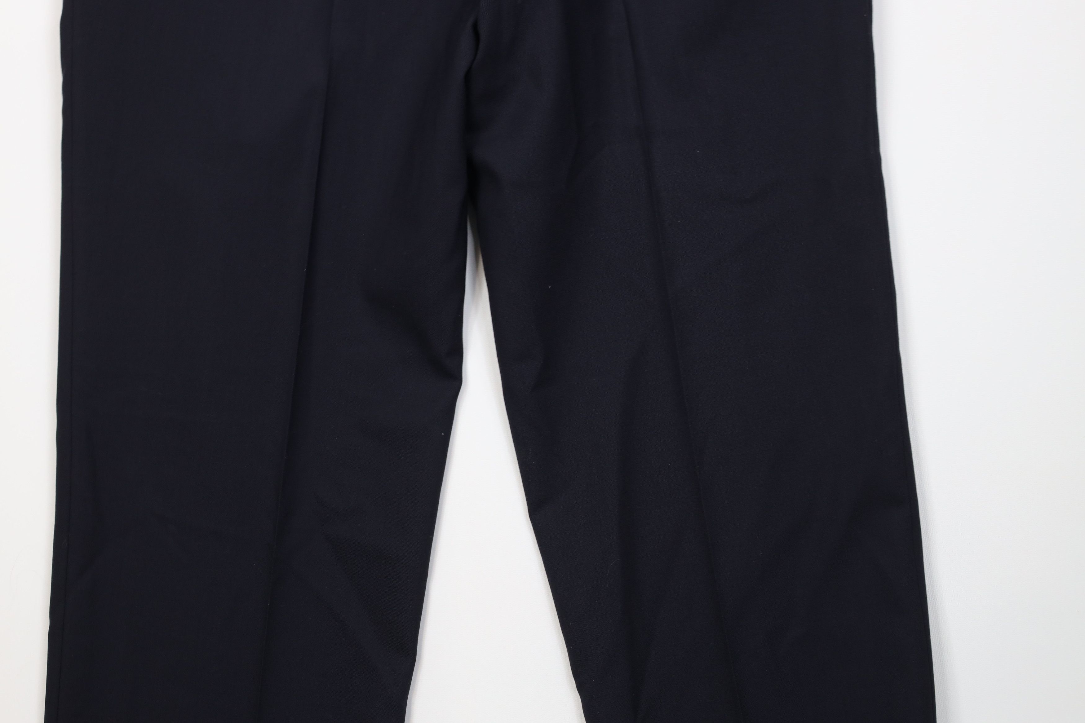 Vintage Vintage 90s Streetwear Virgin Wool Knit Wide Leg Chino Pants Size US 36 / EU 52 - 14 Thumbnail