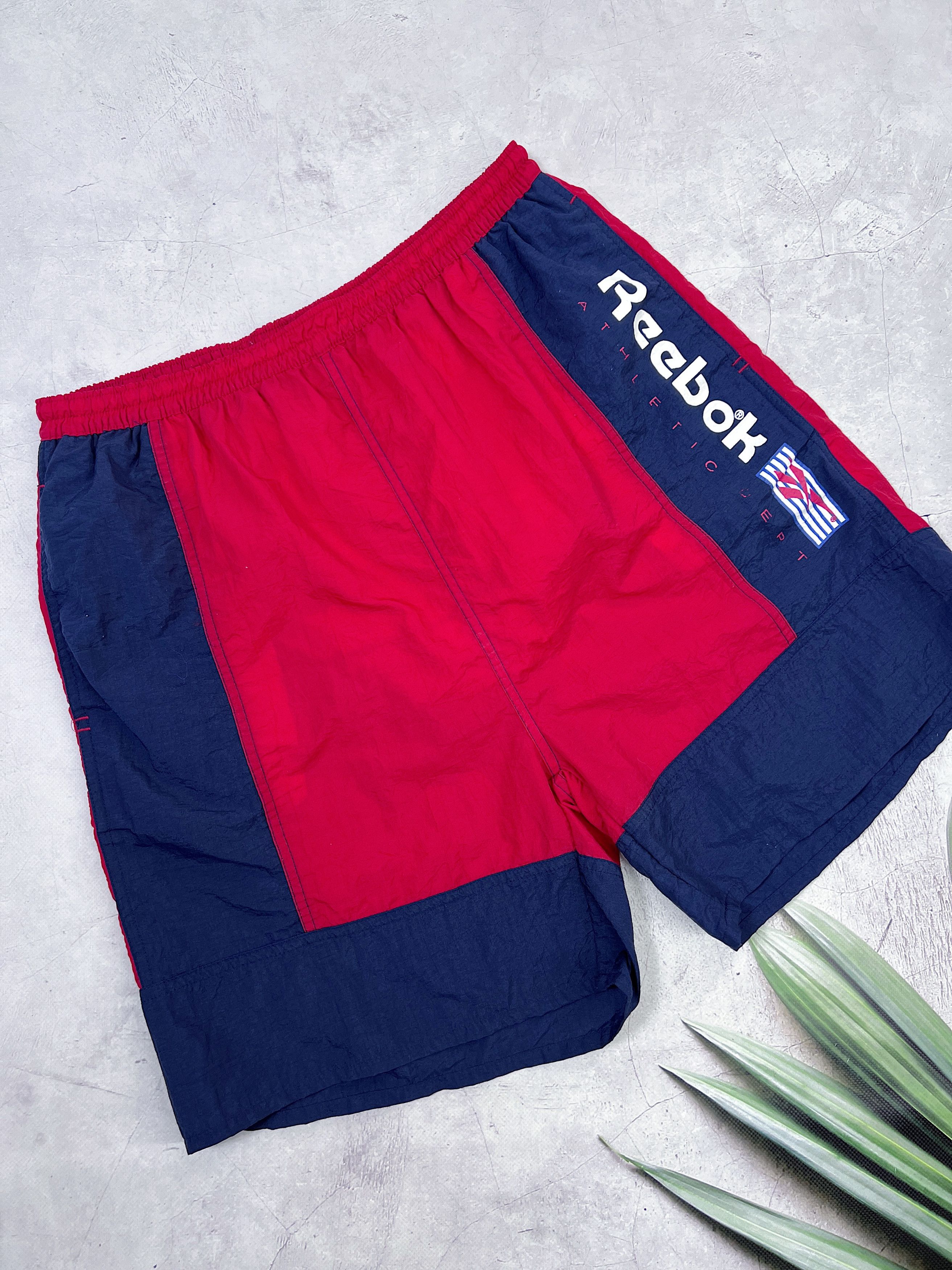 Reebok × Vintage Reebok Athletic Dept Shorts / Swim Trunks Size US 34 / EU 50 - 2 Thumbnail