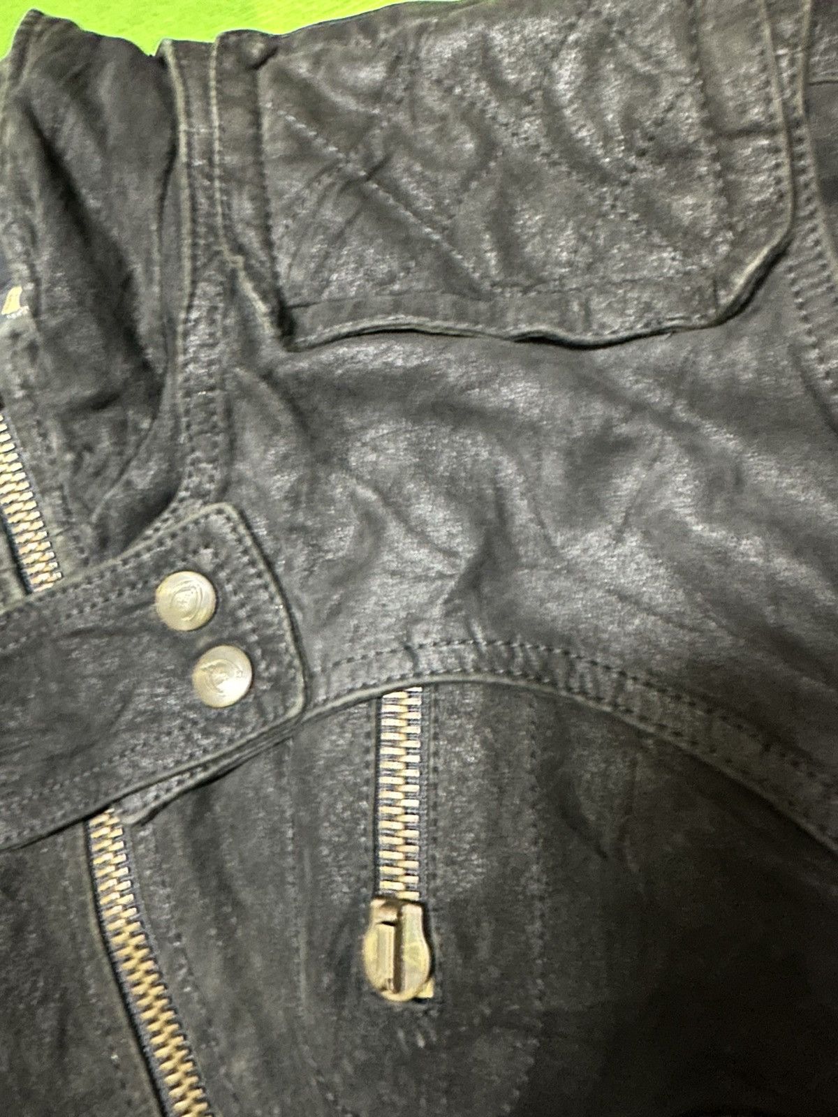 Just Cavalli Just Cavali wax tactical bomber jacket Size US L / EU 52-54 / 3 - 4 Thumbnail