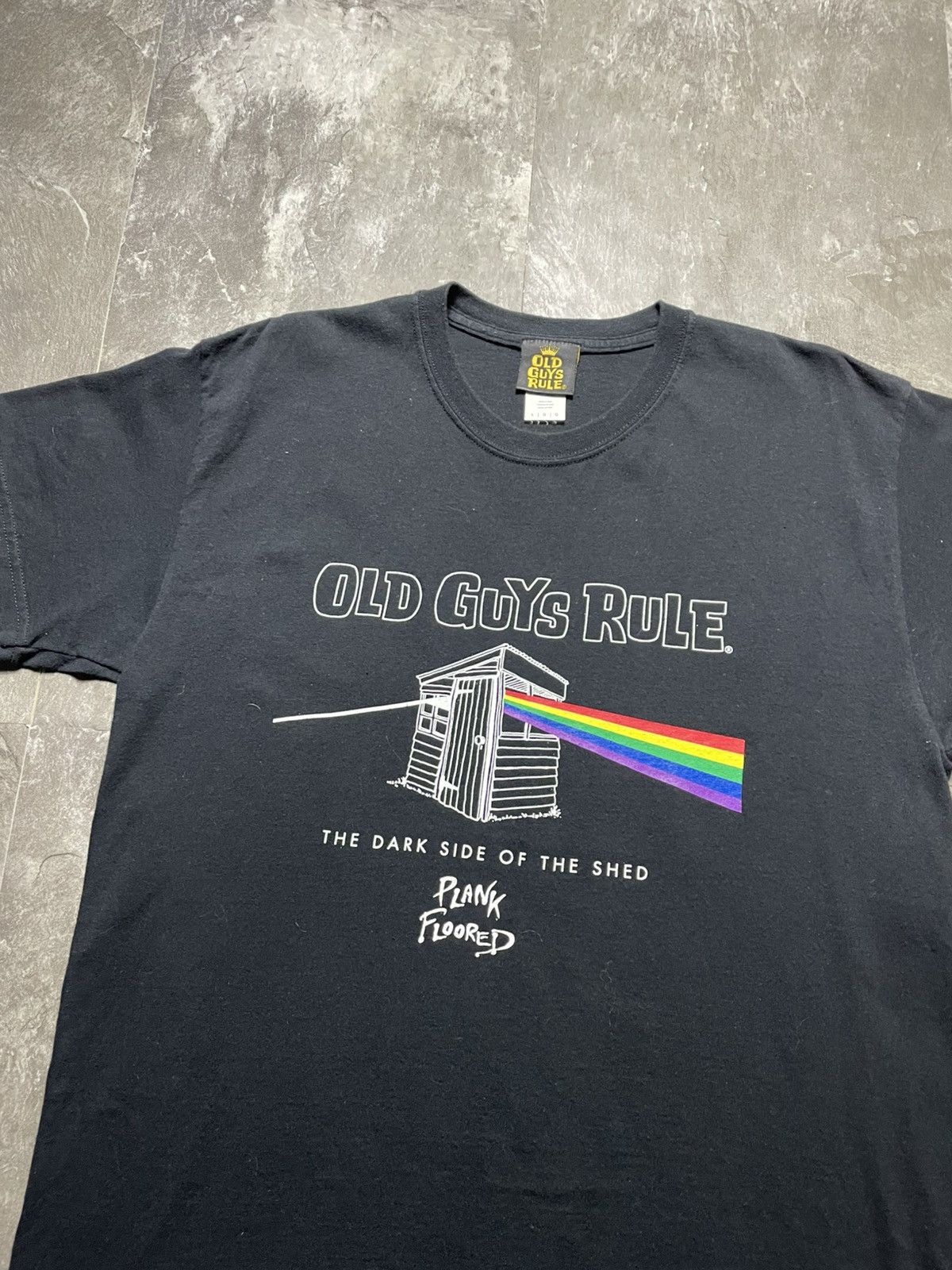 Vintage Old Guys Rule Vintage Streetwear Humor Funny Y2k Tee Shirt Size US L / EU 52-54 / 3 - 2 Thumbnail