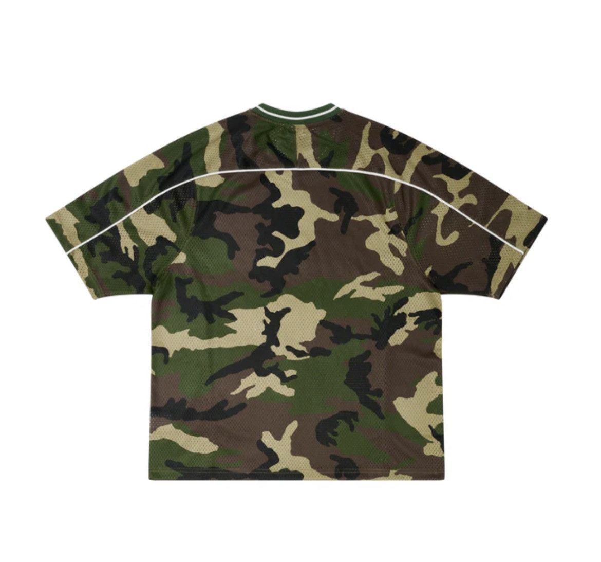 Palace × Streetwear × Vintage Palace Woodland Camo Mesh Jersey 