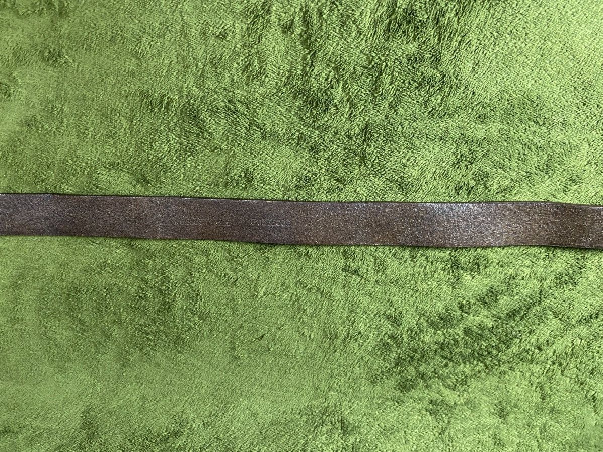 Evisu Evisu brown leather belt Size 32 - 11 Thumbnail
