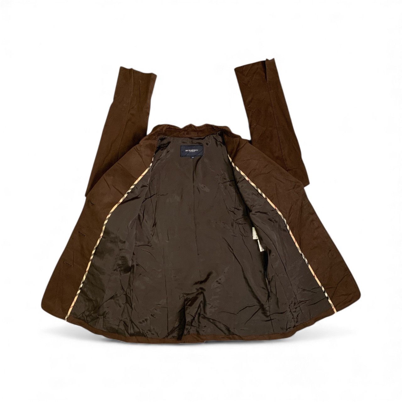 Burberry Rare Design Burberry Button Blazer With Two Front Pockets Size M / US 6-8 / IT 42-44 - 1 Thumbnail