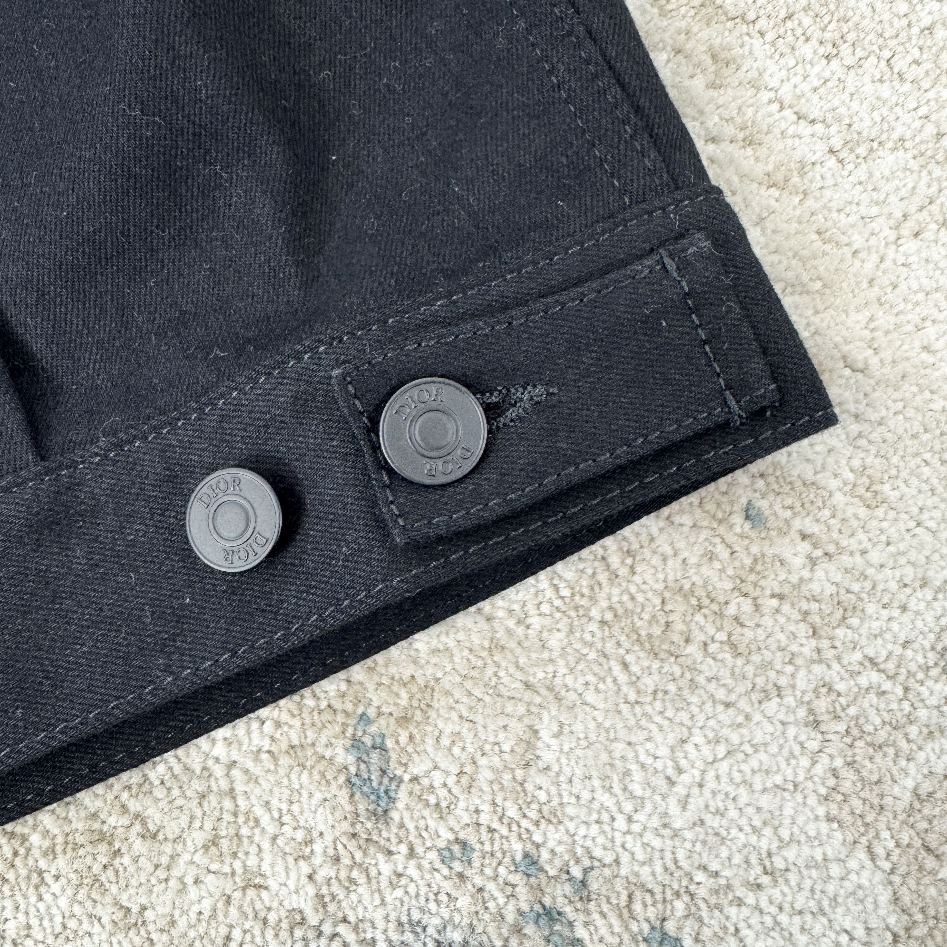 Dior Dior MKII Technical Denim Cotton Jacket In Black RRP £1200 Size US M / EU 48-50 / 2 - 5 Thumbnail