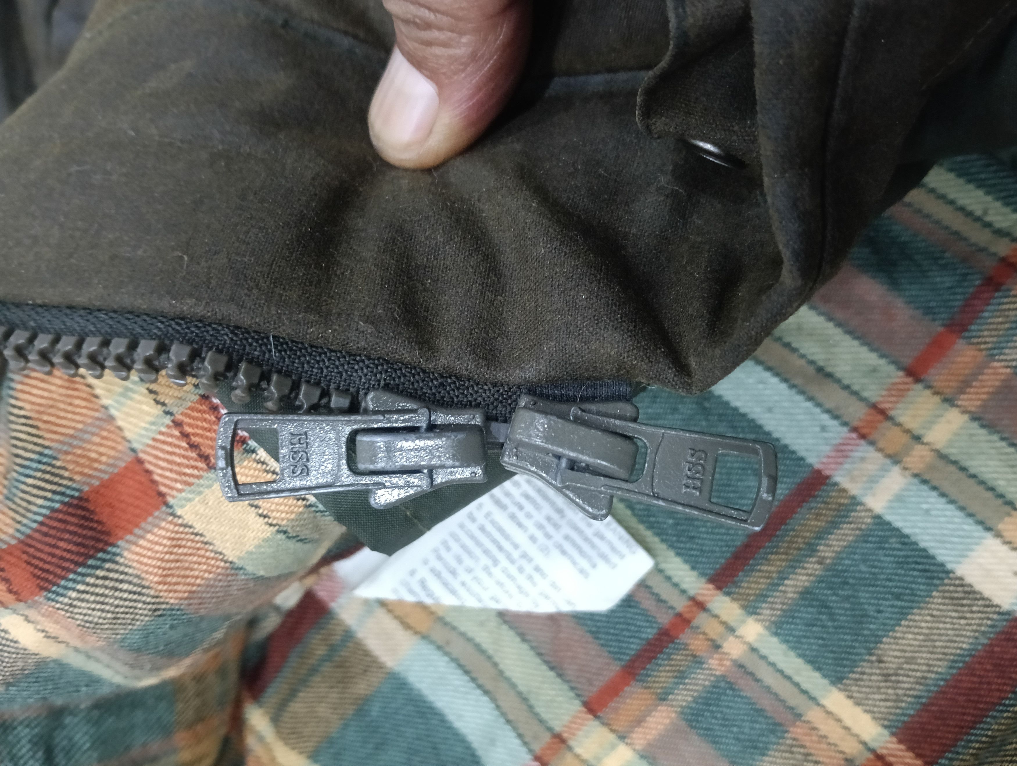Vintage Vintage Raf British Army Wax Jacket Like Barbours Size US L / EU 52-54 / 3 - 10 Thumbnail