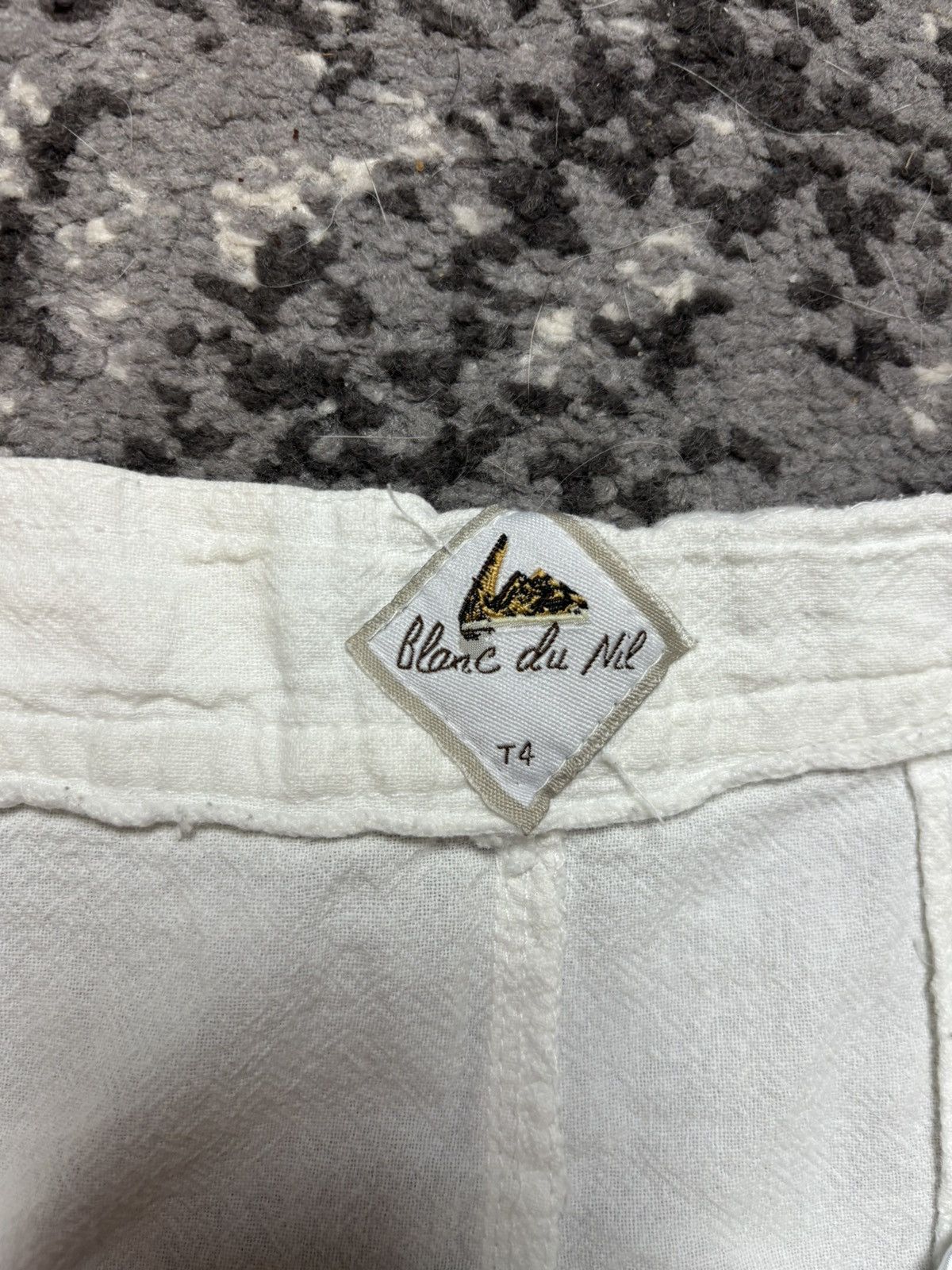 Japanese Brand × Vintage y2k japanese Blanc du Nil low waisted cargo capri Size 32" / US 10 / IT 46 - 6 Thumbnail