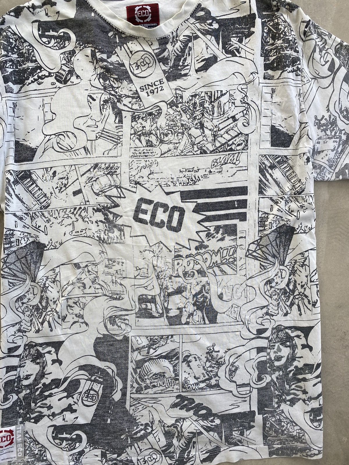 Ecko Unltd. × Vintage VINTAGE ECO INDUSTRIES ALL OVP SLATE TEE Size US XXL / EU 58 / 5 - 2 Thumbnail