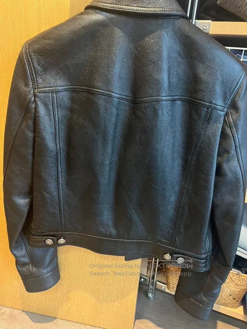 Saint Laurent Paris YSL SLP Saint Laurent Leather Jacket. Size S / US 4 / IT 40 - 2 Thumbnail