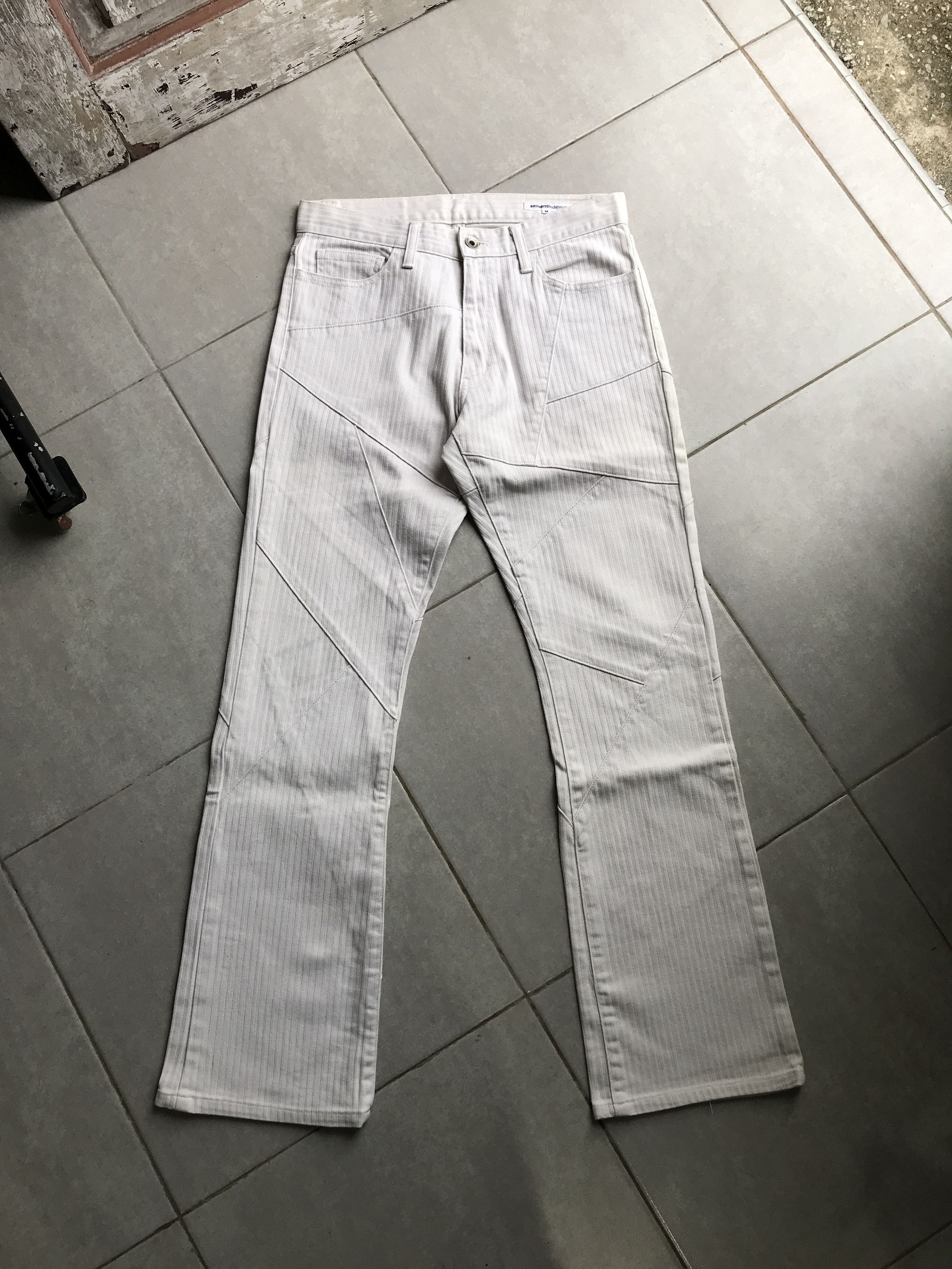 semanticdesign Semanticdesign asymetric patch jeans Size US 28 / EU 44 - 1 Thumbnail