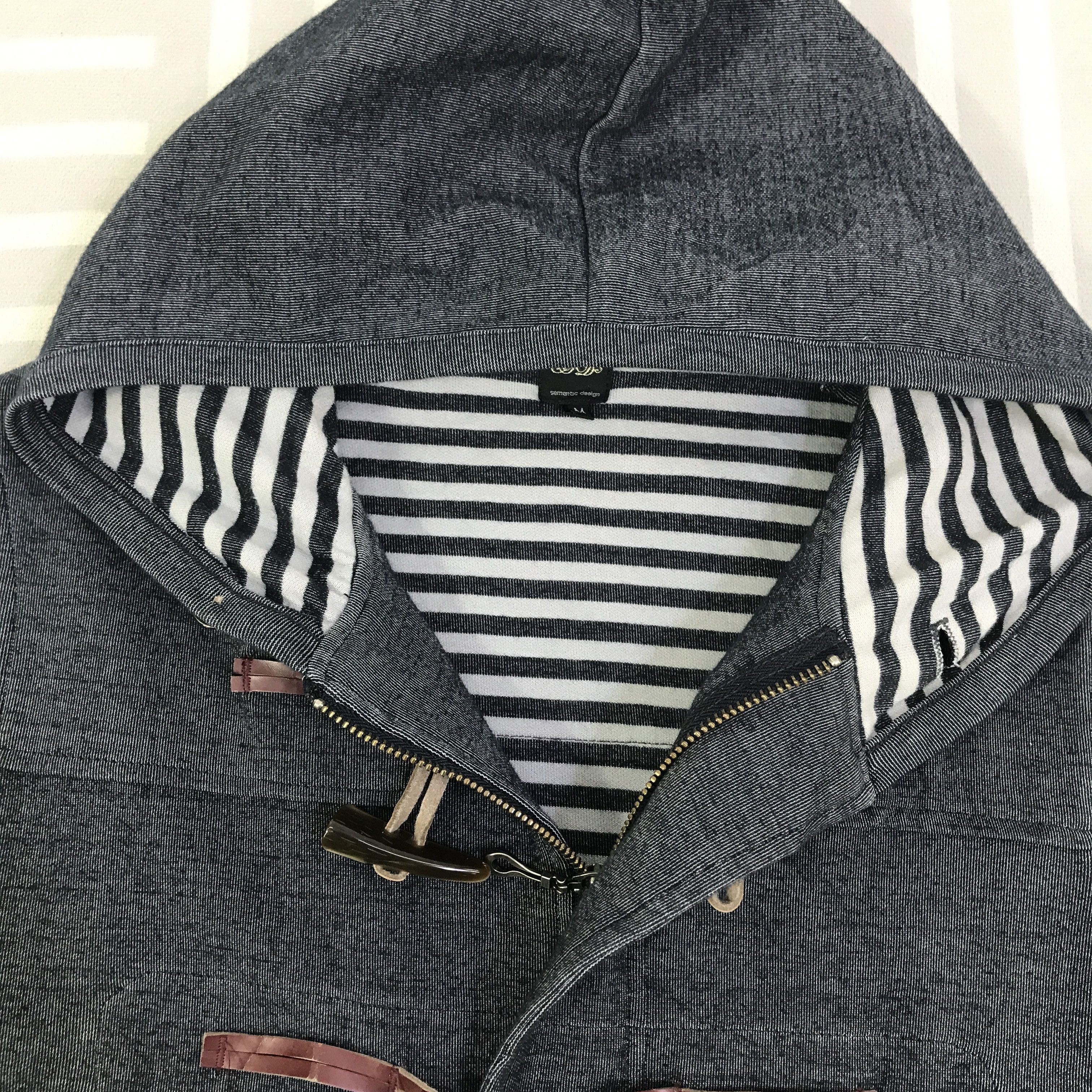 semanticdesign Vintage Semantic Design Hoodie Jacket K97B16 Size US M / EU 48-50 / 2 - 5 Thumbnail