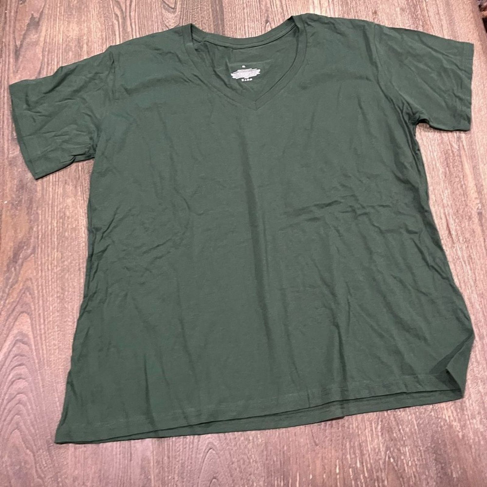 Vintage NWOT 2 Pack Mens T-Shirts V-Neckline Short Sleeve Size XL Size US XL / EU 56 / 4 - 2 Thumbnail