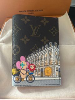 Louis Vuitton LV passport cover new Blue Leather ref.239041 - Joli Closet