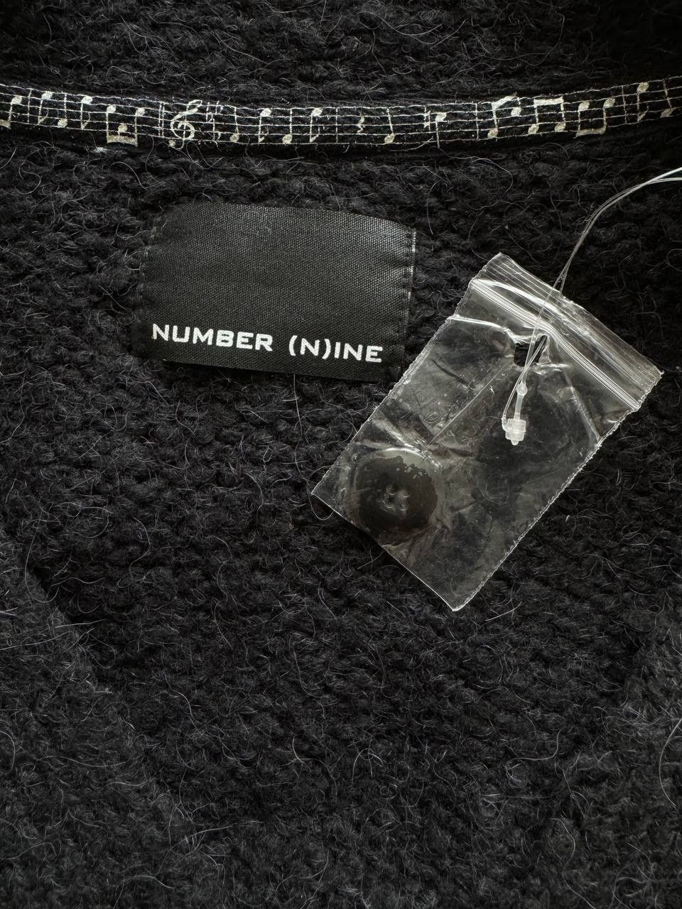 Japanese Brand 🔥🔥 Number (N)ine Distressed Alpaca Knit Cardigan Size US L / EU 52-54 / 3 - 8 Thumbnail