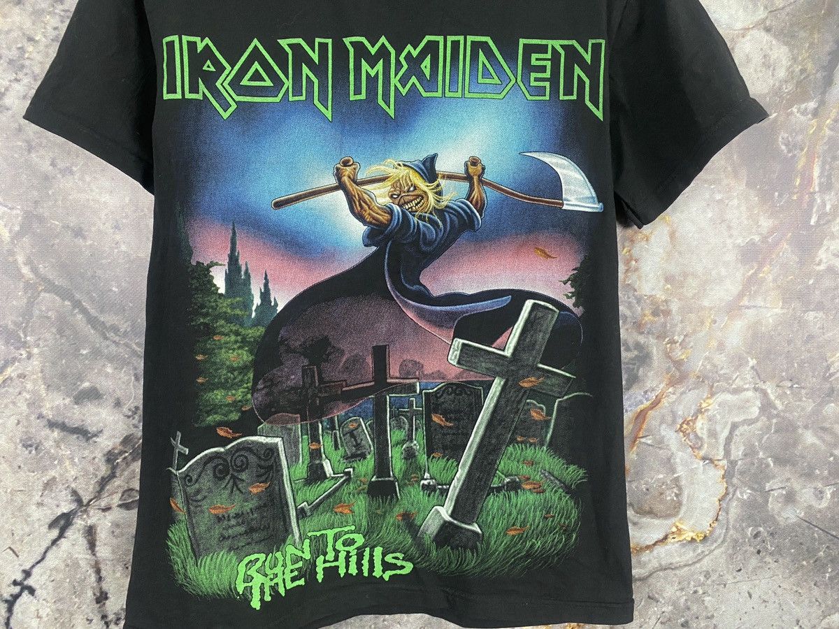 Iron Maiden × Vintage Men’s Iron Maiden T-Shirt Rock Size M Medium Size US M / EU 48-50 / 2 - 5 Thumbnail