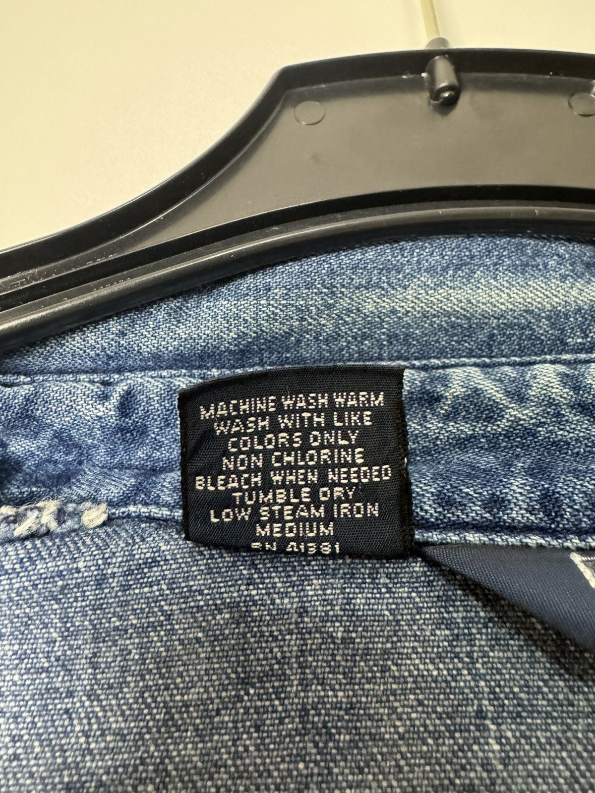 Polo Ralph Lauren Vintage 1980S Made In USA Polo Ralph Lauren Denim jacket Size US S / EU 44-46 / 1 - 15 Thumbnail
