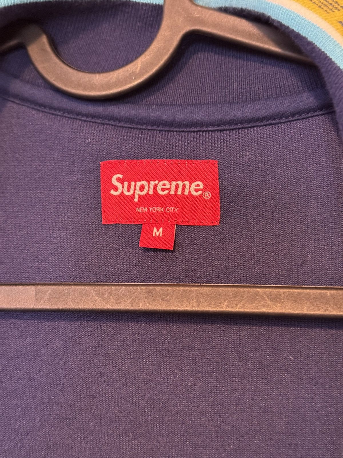 Supreme Supreme Terry S/S Zip Up SS20 Cyan SZ Medium💥 Size US M / EU 48-50 / 2 - 4 Thumbnail