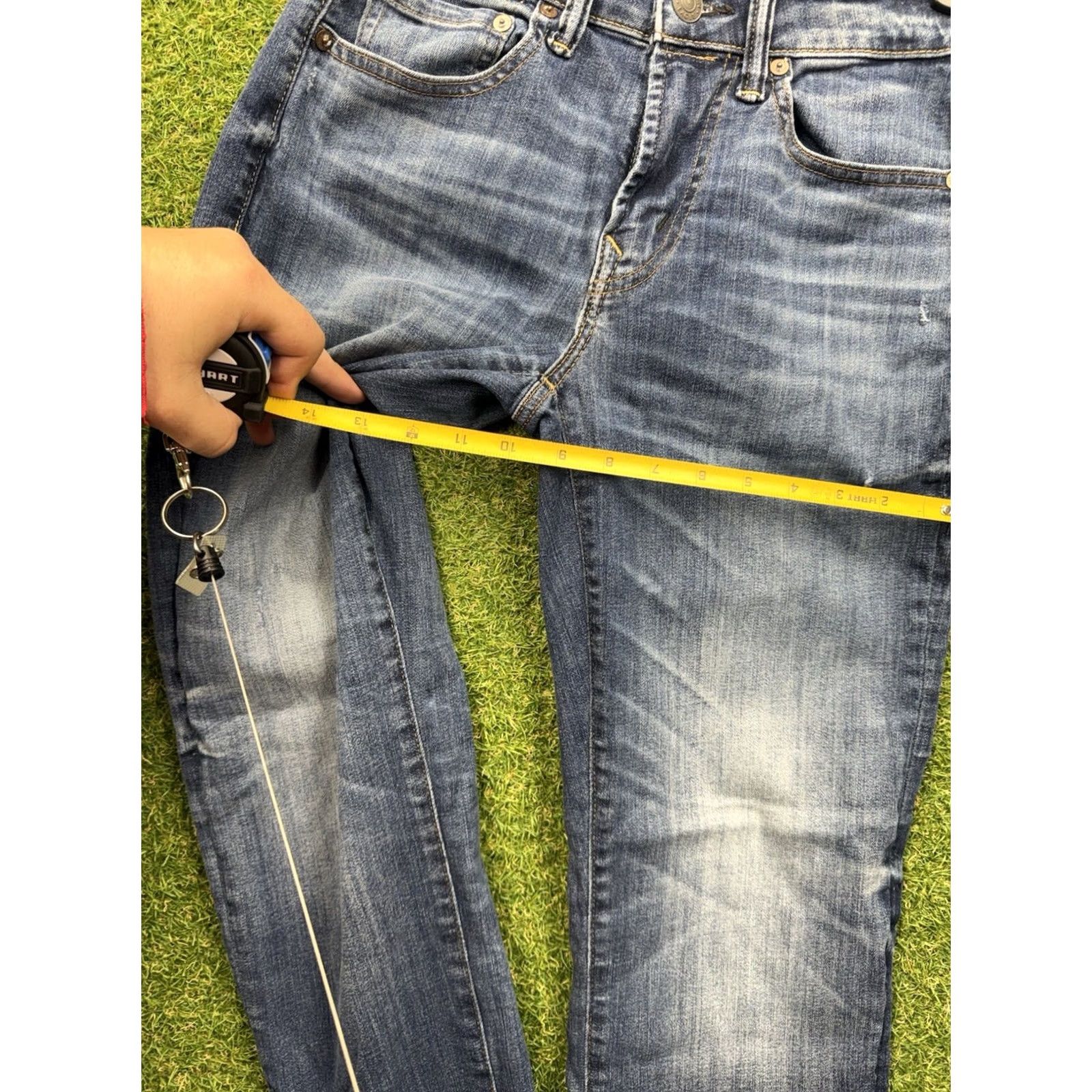 American Eagle Outfitters American Eagle Outfitters Jeans Mens 28 Regular Straight 30 Inseam Denim Blue 2000s Casual Stretch Size US 28 / EU 44 - 6 Thumbnail