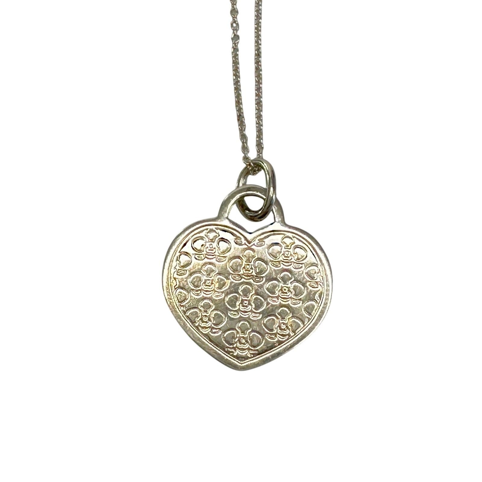 Tiffany & Co. Tiffany and Co "Go Women" 2016 Marathon Heart Necklace Size ONE SIZE - 1 Thumbnail