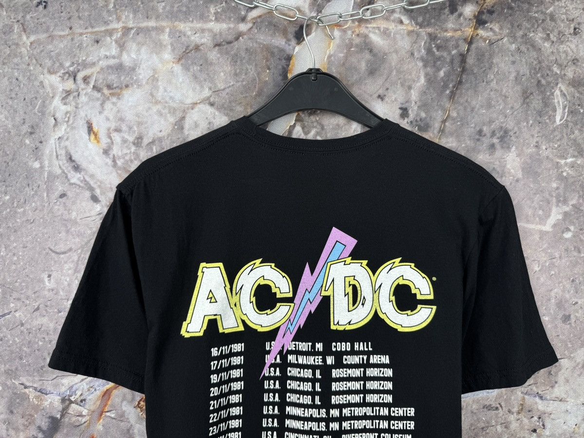 AC/DC × Band Tees × Vintage Men’s AC/DC 1981 Tour T-Shirt Rock Band Size Medium Size US M / EU 48-50 / 2 - 7 Thumbnail