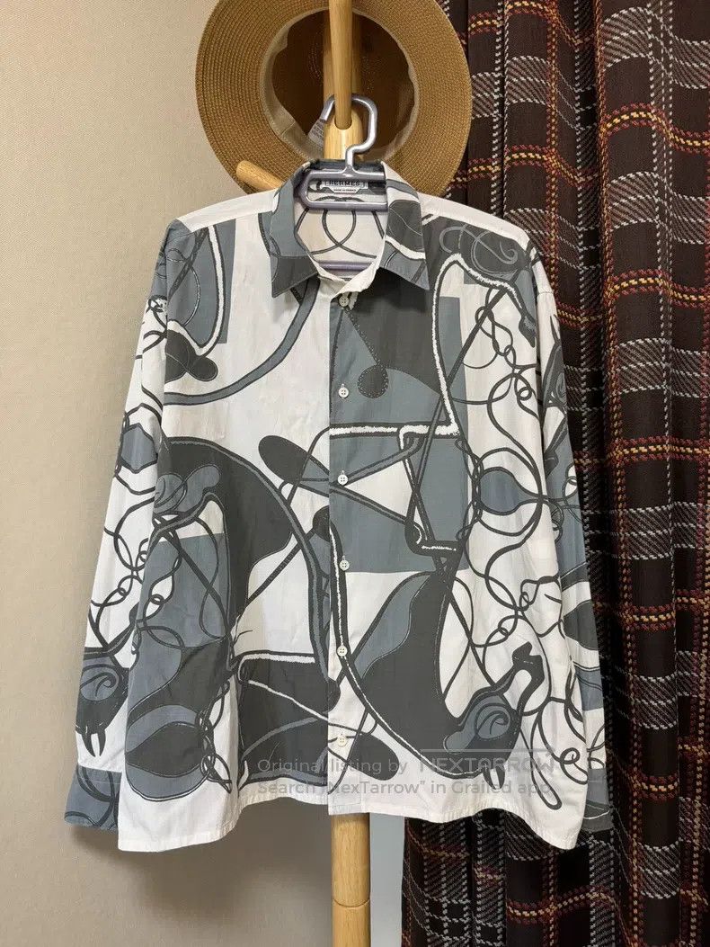 Hermes Hermes Silk shirt Size US XXS / EU 40 - 1 Thumbnail