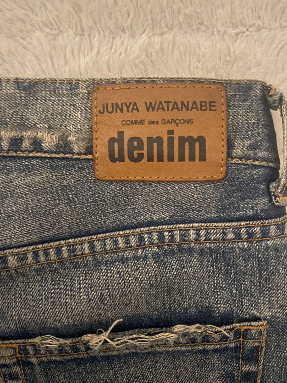 Comme des Garcons × Junya Watanabe Junya Watanabe CDG 2005 Floral Crash Jeans Size US 32 / EU 48 - 4 Thumbnail