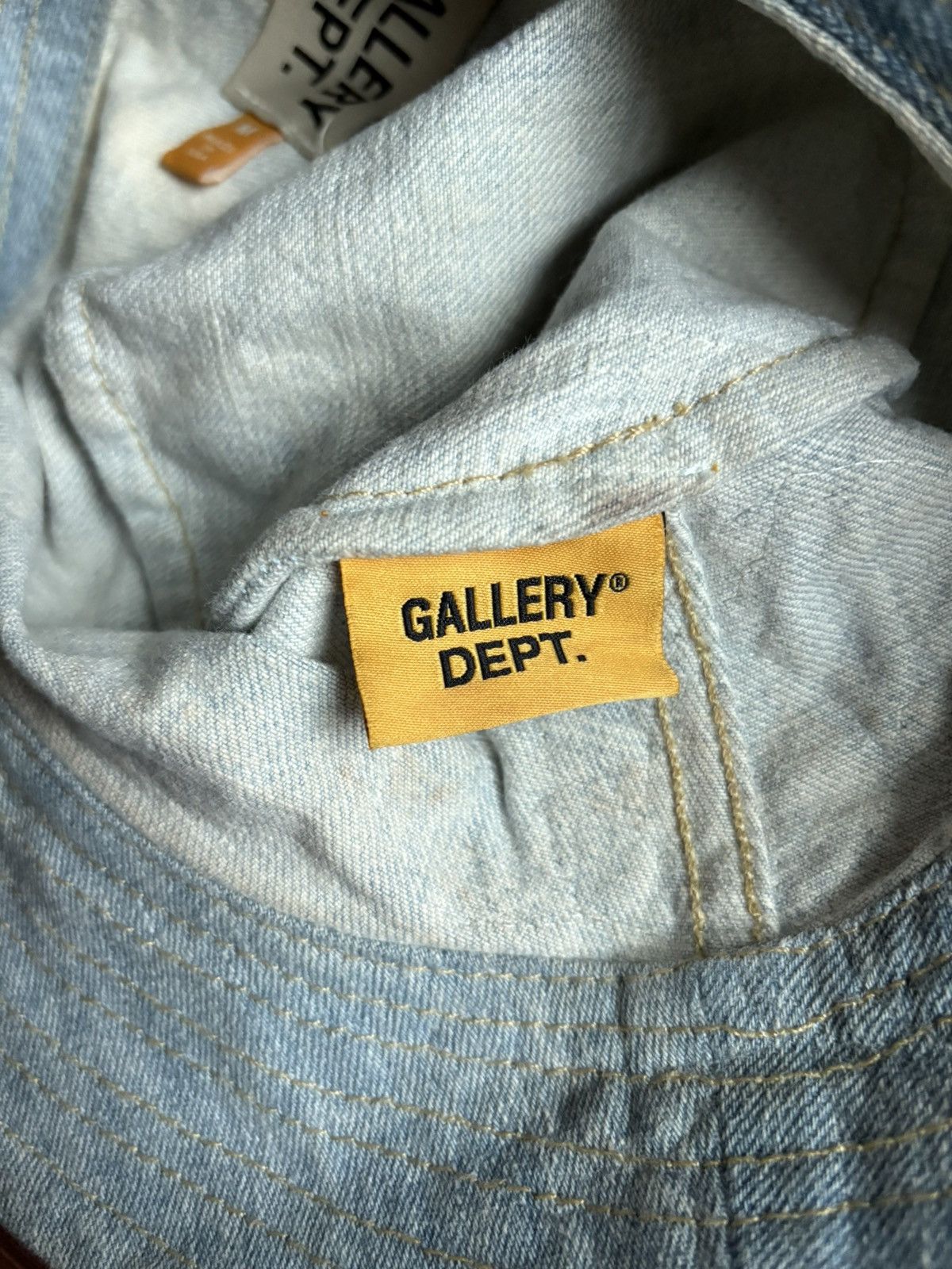 Gallery Dept. Gallery Dept. Denim G Patch Bucket Hat Size ONE SIZE - 7 Thumbnail