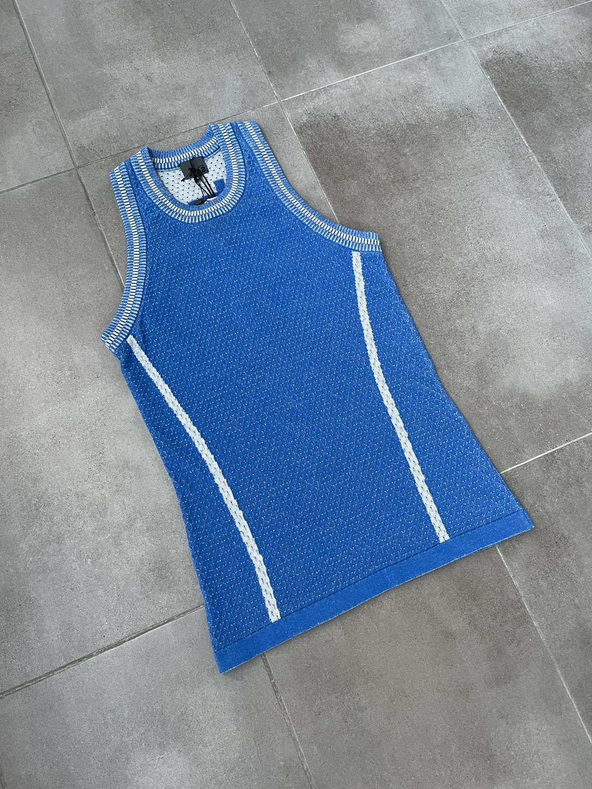 Saul Nash !DS! SS23 Saul Nash Back Logo Electric Blue Tank Top Size US S / EU 44-46 / 1 - 8 Thumbnail