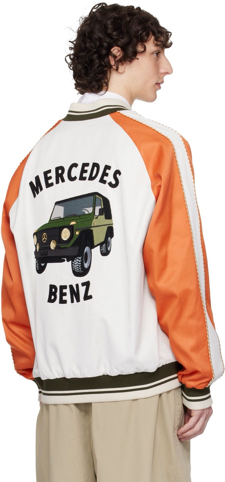 Moncler MONCLER GENIUS Mercedes-Benz by NIGO White Navy Reversible Size US L / EU 52-54 / 3 - 16 Thumbnail
