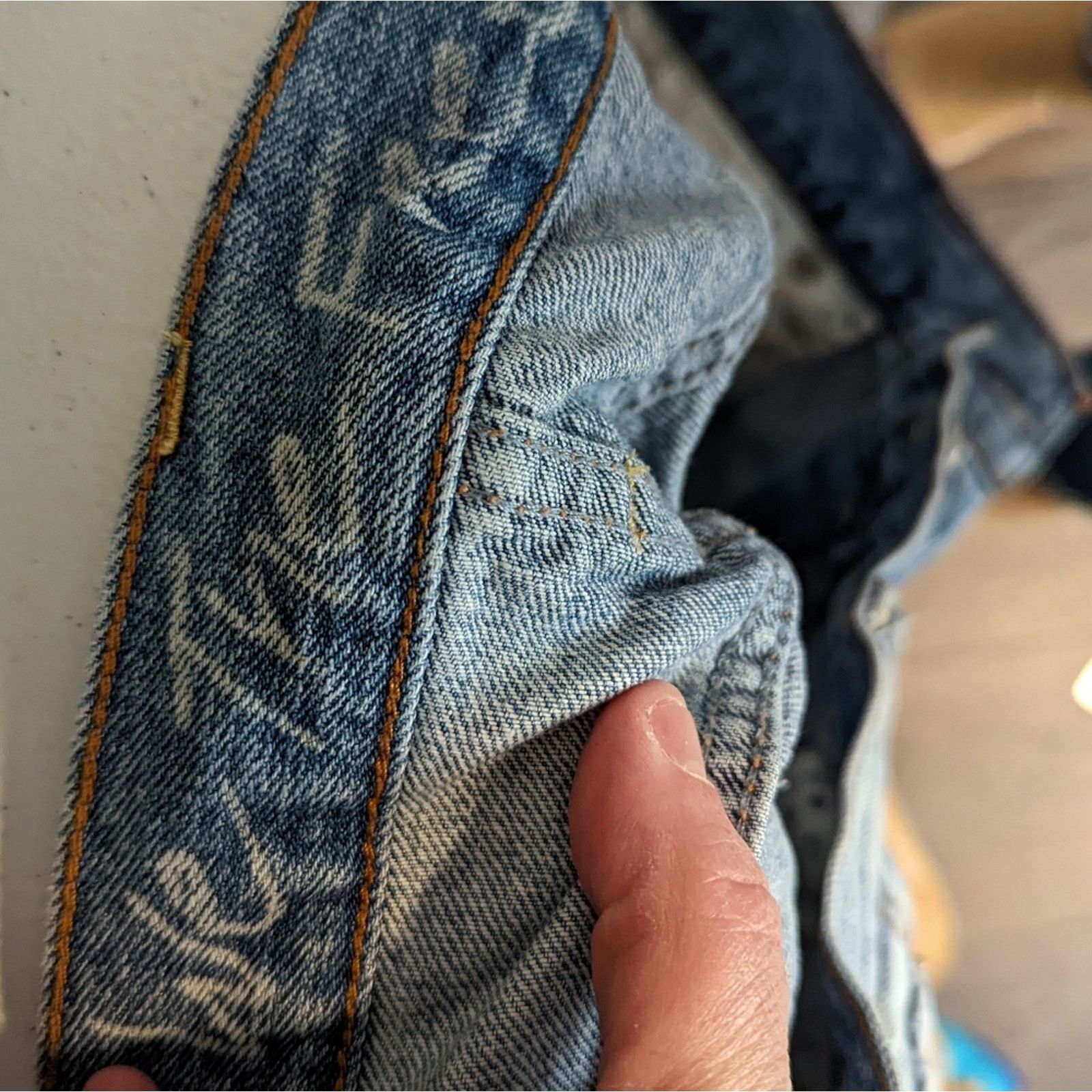 Free People Free People Denim Distressed Cut Off Shorts 31 Size 31" - 6 Thumbnail