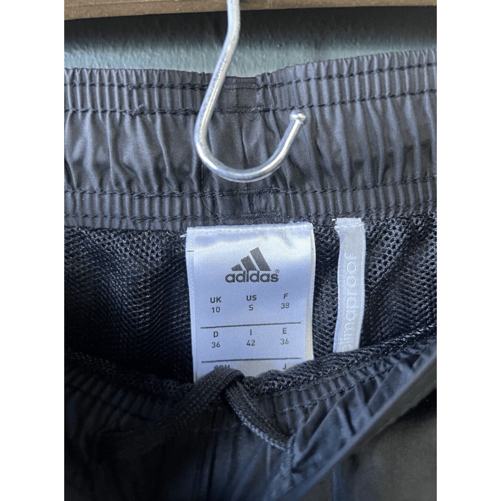 Adidas Adidas Womens Track Pants Pants Athletic Drawstring Black S Size 28" / US 6 / IT 42 - 3 Thumbnail