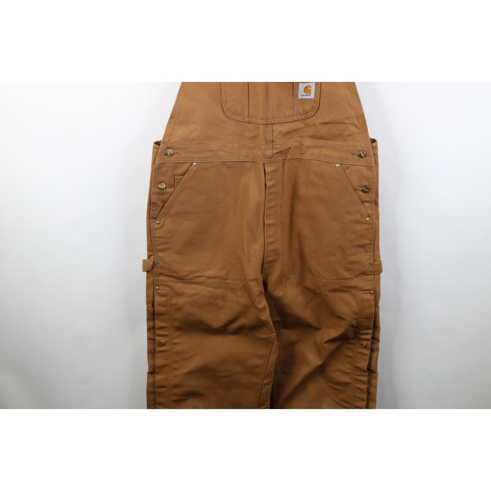 Carhartt Vintage Carhartt Distressed Canvas Double Knee Overalls Size US 40 / EU 56 - 3 Thumbnail