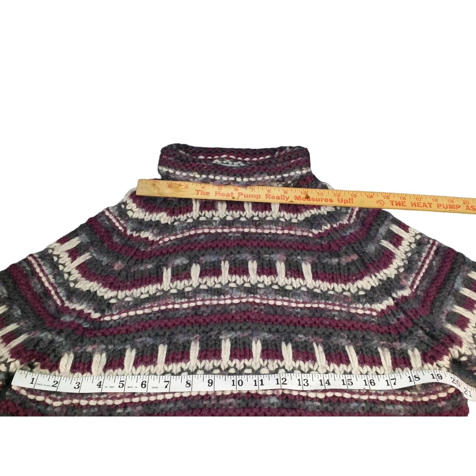 Eddie Bauer Vintage Eddie Bauer AKA Turtleneck Sweater Women Sz M Wool F Size M / US 6-8 / IT 42-44 - 4 Thumbnail